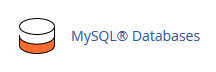 MySQL database image on CPanal